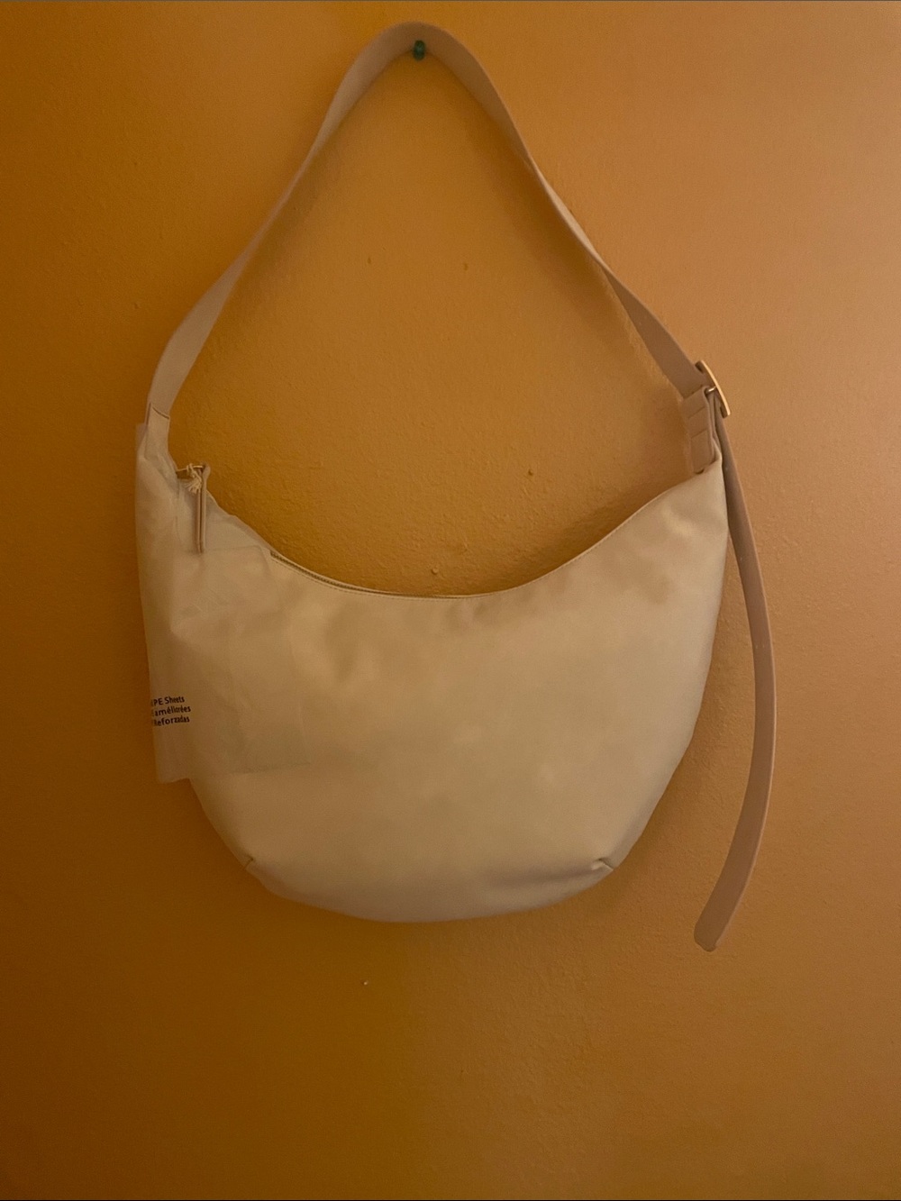 Universal Thread Cream Crescent Shoulder Bag